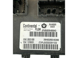 Блок комфорта PLG0332201122, 2840328316300 Jeep Grand Cherokee