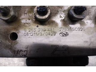 Блок АБС 27536SC020, 0265230481   Subaru  Forester SH  2008 - 2013 года