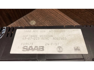 Блок управления климат-контролем 4755955 Saab 900