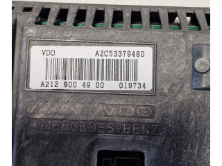 Дисплей    A2129004900, 019734   Mercedes-Benz E W212