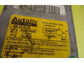 Блок управления надувных подушек 550539100   Peugeot  306   -  года
