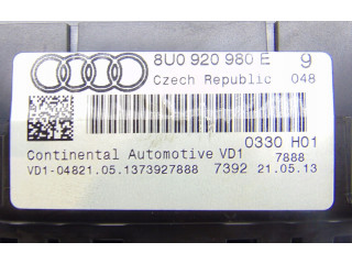 Панель приборов 8U0920980E Audi Q3 8U