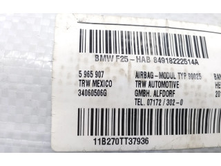 Боковая подушка безопасности 5965907   BMW X3 F25