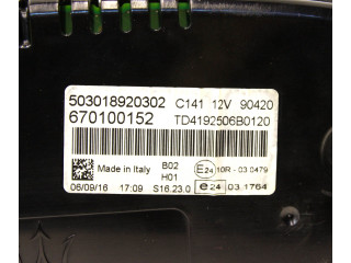 Панель приборов 670100152 Maserati Ghibli