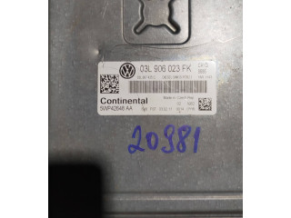 Блок управления двигателя 03l906023fk Volkswagen Caddy