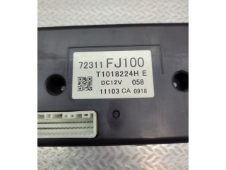 Блок управления климат-контролем 72311FJ100 Subaru XV I