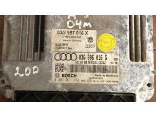 Блок управления двигателя 03G906016G, 03G906016DR   Audi A3 S3 8P
