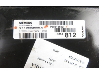 Блок управления двигателя P30616812, S110602005A Volvo S40, V40