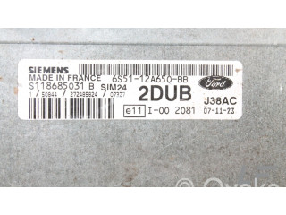 Блок управления двигателя 6S5112A650BB   Ford Ka
