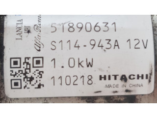 Turbodmychadlo Стартер 51890631, 51890631 Fiat Doblo