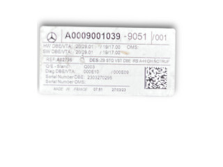 Блок комфорта NR78, A0009001039   Mercedes-Benz GLB x247   