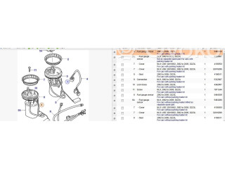 Vstřikovací čerpadlo 5460860 Saab 95 - 96 D223L