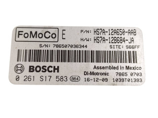 Блок управления двигателя HS7A12A650, HS7A12A650AAB Ford Fusion II