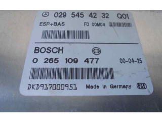 Блок управления АБС 0295454232, 0265109477 Mercedes-Benz A W168