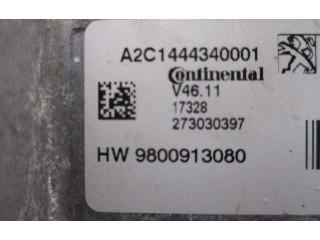 Блок управления двигателя 9819657880, 9800913080 Citroen C3 Aircross