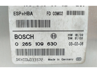 Блок управления АБС 0265109630, 1685453532Q01 Mercedes-Benz A W168