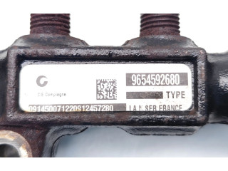 Топливная рампа 9654592680, 55PP06-03 Mazda 3 II для двигателя Y642