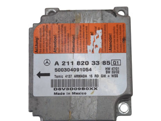Блок подушек безопасности A2118203385, D6V3D09B0XX   Mercedes-Benz E W211