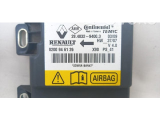 Блок подушек безопасности 8201163278, 8200946126 Dacia Logan I