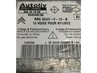 Блок подушек безопасности 9646469180, 600237600 Citroen Xsara