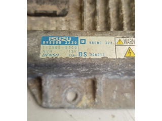 Блок управления двигателя 1125000200, 8980003220   Opel Meriva A