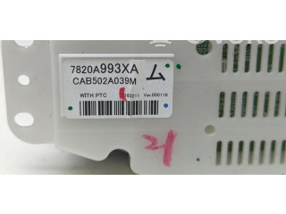 Блок управления климат-контролем 7820A993XA Mitsubishi Outlander