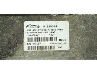 Блок управления двигателем Блок управления 51825024 Fiat Grande Punto