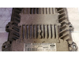 Блок управления двигателя 5WS40140E   Ford Fiesta