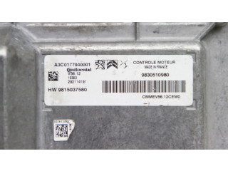 Блок управления двигателя 9815037580   Peugeot 2008 I