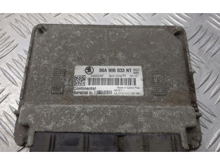 Блок управления двигателя 06A906033NT Skoda Octavia Mk2 (1Z)