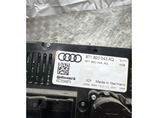 Блок управления климат-контролем 8T1820043AQ, A2C53346679 Audi A5 Sportback 8TA
