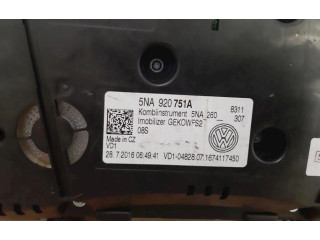 Přístrojová deska Volkswagen Tiguan 2016 5NA920751A