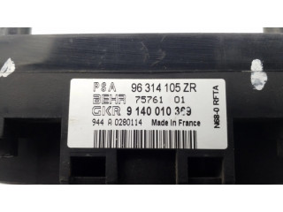 Блок управления климат-контролем 96314105ZR, 7576101 Citroen Xsara Picasso