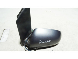 Зеркало электрическое левое Volkswagen Touran I 2003-2010 года