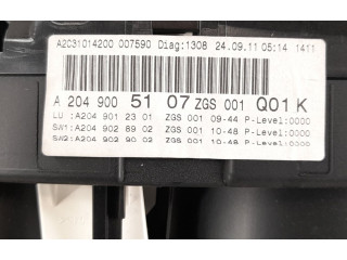 Панель приборов 2049005107, 2049006801   Mercedes-Benz GLK (X204)       