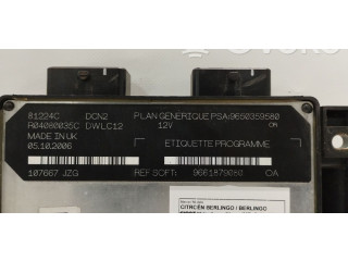 Řídící jednotka 9650359580, 9661879080 Citroen Berlingo 2007