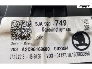 Панель приборов 5JA920749, 5JA920749   Skoda Rapid (NH)       