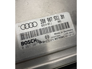 Блок управления двигателя 3B0907551BM, 0261207015   Audi A6 S6 C5 4B