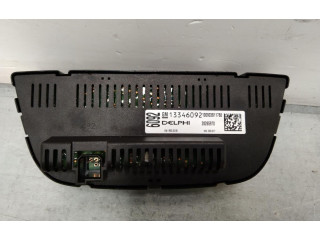 Блок управления климат-контролем 13346092 Opel Meriva B