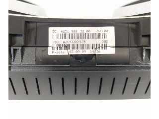 Панель приборов A2519003200, A2C53361675 Mercedes-Benz R W251