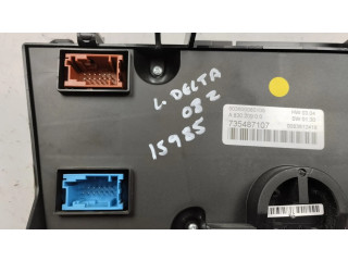 Блок управления климат-контролем 735487107, 2008 Lancia Delta