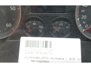 Панель приборов 1K0920862K   Volkswagen Jetta V       