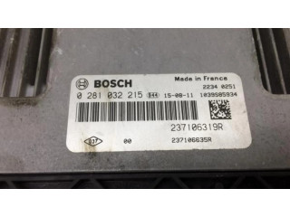 Блок управления двигателя 0281032215 Dacia Dokker