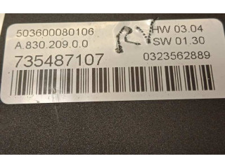 Блок управления климат-контролем 735487107 Lancia Delta III