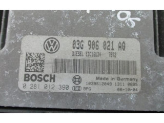 Řídící jednotka 03G906021AQ, 0281012390   Volkswagen Caddy 2006