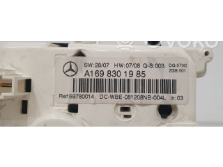 Блок управления климат-контролем A1698301985, 69780014 Mercedes-Benz A W169