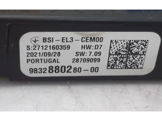 Блок управления двигателя 9833749880, 9833749880   Peugeot Partner III