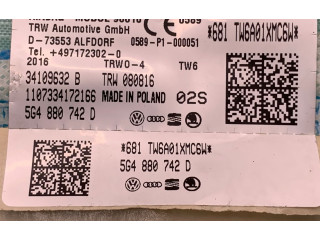 Боковая подушка безопасности 5G4880742D   Volkswagen Golf VII