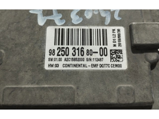 Дисплей    9825031680, 98081732ZD   Peugeot Expert