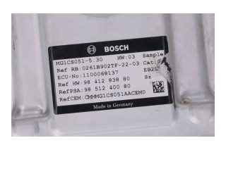 Блок управления двигателя 9851240080 Citroen C3 Aircross